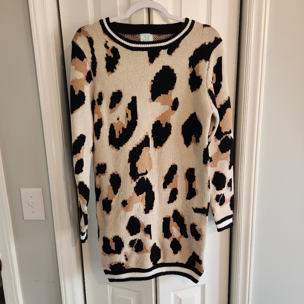 Mint Boutique, Size S, Cheetah Print